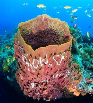  Yellow Barrel Sponge: De Koningin van de Rif die Een Kleurrijke Koraaltuin Bouwt!